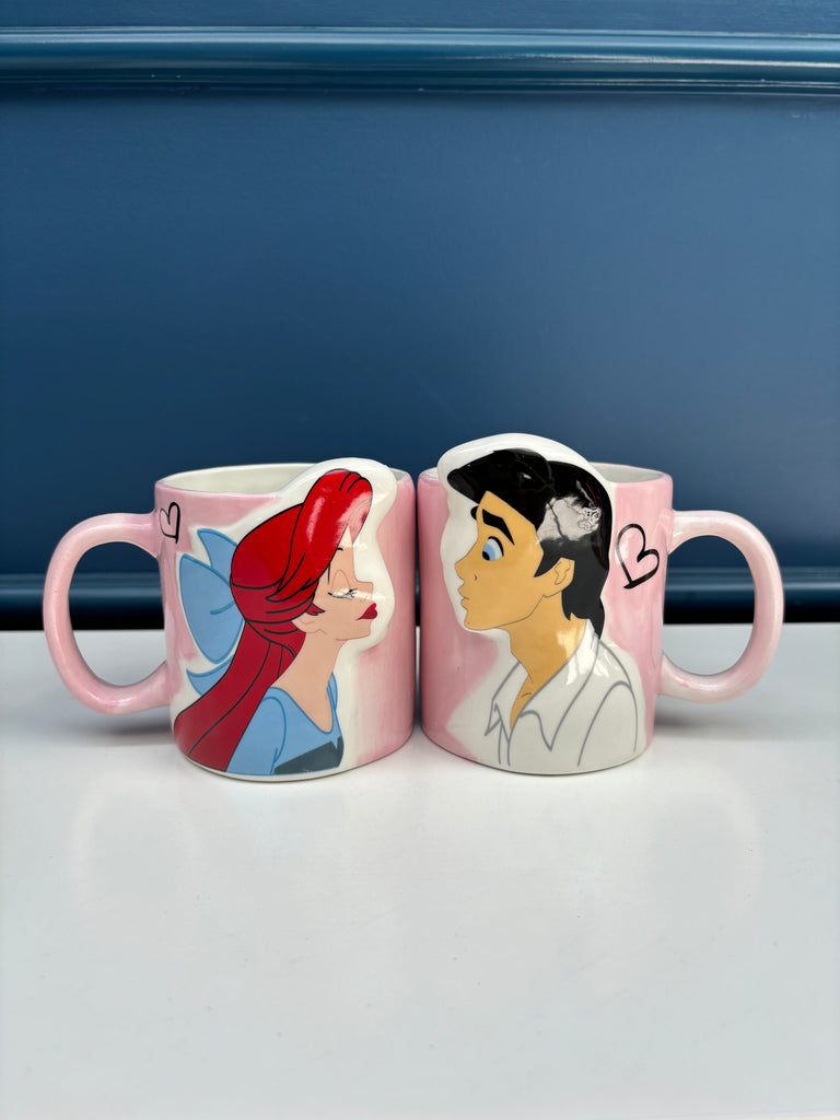 The Little Mermaid Kiss Mugs Sample Sale E