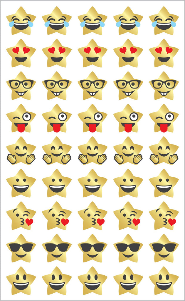 Star Emotions Stickers